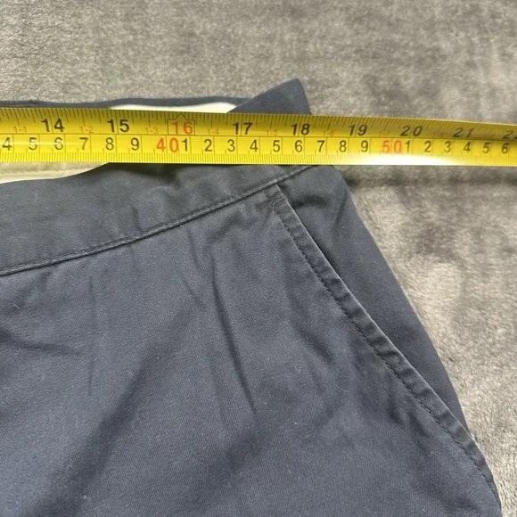 Vtg Polo Ralph Lauren Pants Suffield Flat Front Chino Mens  38x32 Blue - Picture 8 of 11